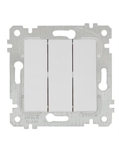 Intrerupator modular triplu alb (RITA)