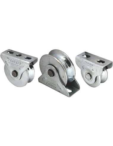 Rola metalica pentru poarta cu suport (40MM)