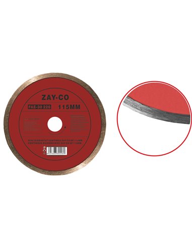 Disc diamantat continuu ZAY-CO (230MM)