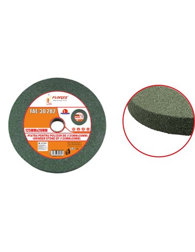 Piatra pentru polizor verde (125MMx20-32MM)