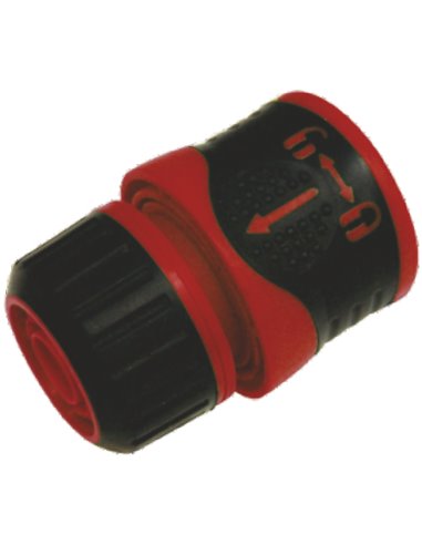 Conector cauciucat cu opritor pentru furtun (3/4)