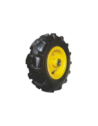 Roata completa pentru motocultor cu butuc (400MMx8MM)